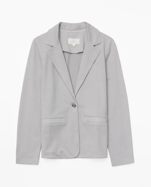 YERSE Americana cuello solapa gris Discount
