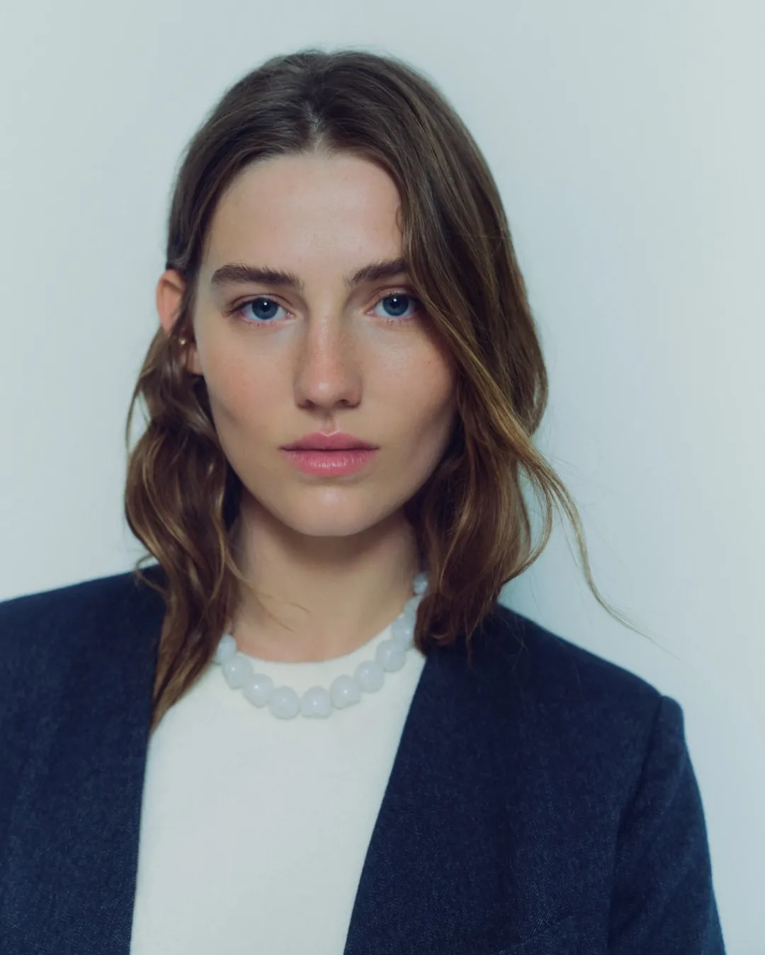 YERSE Americana diseño monocolor azul marino Hot