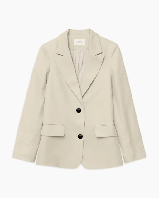 YERSE Americana mezcla lino crudo Fashion