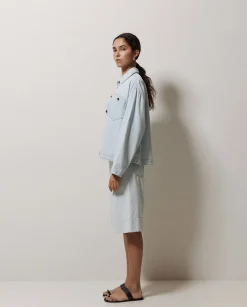 YERSE Bermudas denim azul índigo Best