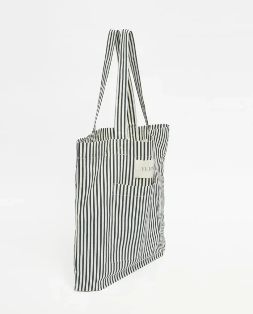 YERSE Bolsa loyalty rayas azul oscuro Sale