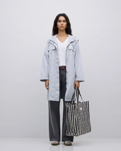 YERSE Bolsa tote cuadros negro Clearance
