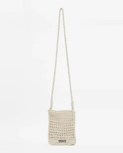 YERSE Bolso handmade de crochet crudo Online