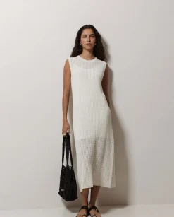 YERSE Bolso handmade macramé negro Sale