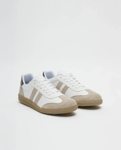 YERSE Deportivas de piel blanco Hot