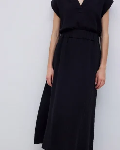 YERSE Falda muselina negro Discount