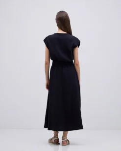 YERSE Falda muselina negro Discount