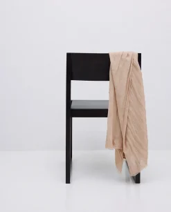 YERSE Fular gasa de algodón y lino beige Discount