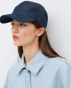 YERSE Gorra ajustable denim azul índigo Discount