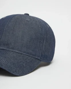YERSE Gorra ajustable denim azul índigo Discount