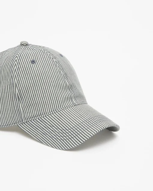 YERSE Gorra ajustable rayas gris Online