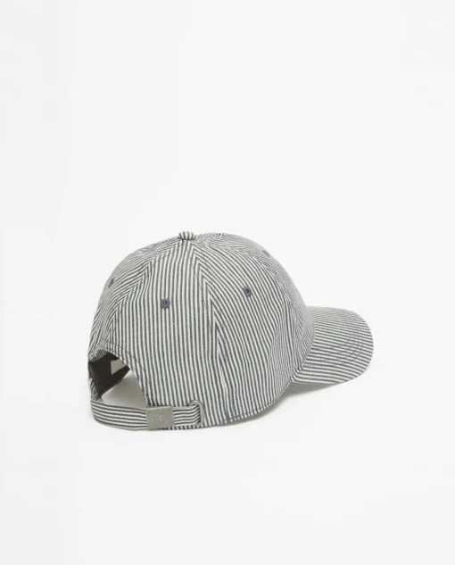 YERSE Gorra ajustable rayas gris Online