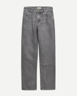 YERSE Jeans algodón rectos gris Hot