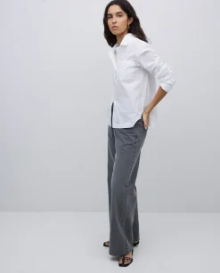YERSE Jeans anchos gris Hot