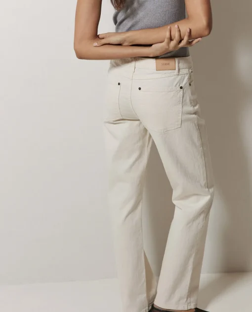 YERSE Jeans rectos crudo Clearance