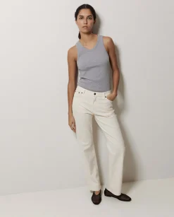 YERSE Jeans rectos crudo Clearance