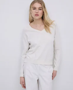 YERSE Jersey 100% algodón orgánico pico crudo Sale