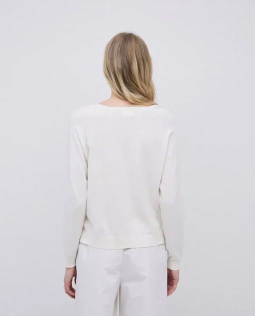 YERSE Jersey 100% algodón orgánico pico crudo Sale