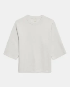 YERSE Jersey con cashmere manga 3/4 crudo Fashion