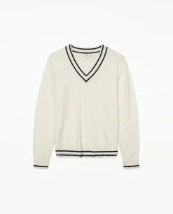 YERSE Jersey cuello pico crudo Hot