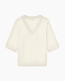 YERSE Jersey manga corta blanco roto New