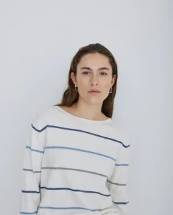 YERSE Jersey rayas punto crudo Outlet