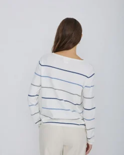 YERSE Jersey rayas punto crudo Outlet