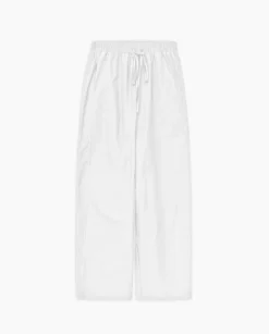YERSE Pantalones balloon fit 100% algodón blanco Hot