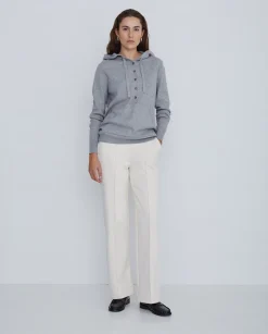 YERSE Pantalones de punto crudo Discount