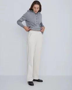 YERSE Pantalones de punto crudo Discount