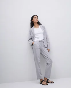 YERSE Pantalones jogger gris Hot