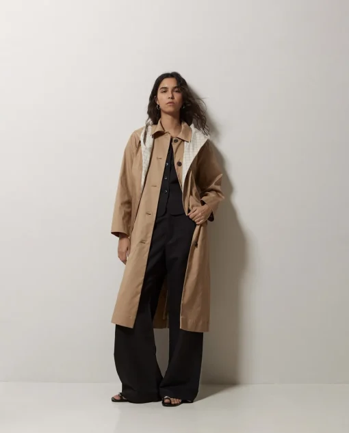 YERSE Pantalones wide leg pinzas negro Online