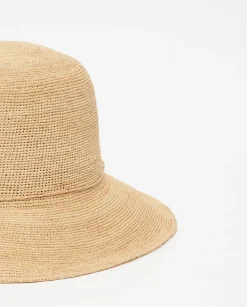 YERSE Sombrero handmade rafia camel Discount