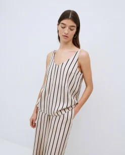 YERSE Top Tencel pico crudo Clearance
