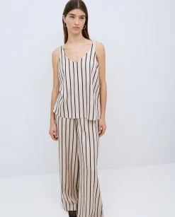 YERSE Top Tencel pico crudo Clearance