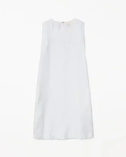 YERSE Vestido 100% lino blanco Best